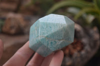 Polished Amazonite Points x 3 from Madagascar