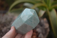 Polished Amazonite Points x 3 from Madagascar