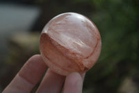 Polished Hematoid Quartz Spheres x 4 From Madagascar