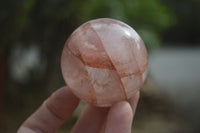 Polished Hematoid Quartz Spheres x 4 From Madagascar