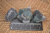 Natural Watermelon Fluorite Cobbed Specimens x 24 From Uis, Namibia