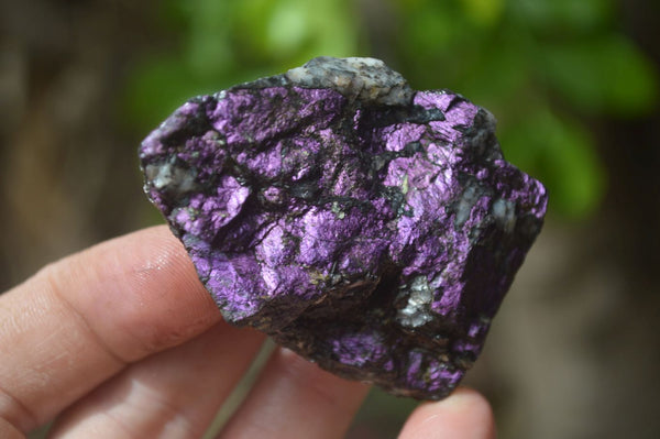 Natural Metallic Purpurite Cobbed Specimens x 35 From Erongo, Namibia