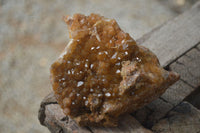 Natural Limonite Quartz Clusters x 5 From Solwezi, Zambia