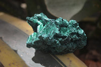 Natural Silky Malachite Specimens x 7 From Kasompe, Congo