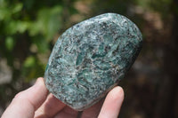 Polished Rare Emerald Mica In Matrix Standing Free Forms x 4 From Mutoko, Zimbabwe