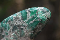 Polished Rare Emerald Mica In Matrix Standing Free Forms x 4 From Mutoko, Zimbabwe