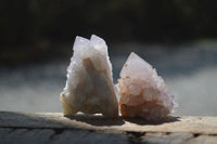 Natural Amethyst Spirit Quartz Clusters x 15 From Boekenhouthoek, South Africa