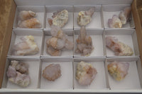 Natural Amethyst Spirit Quartz Clusters x 15 From Boekenhouthoek, South Africa