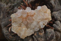 Natural Limonite Quartz Clusters x 12 From Solwezi, Zambia