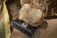 Natural Limonite Quartz Clusters x 12 From Solwezi, Zambia