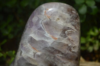 Polished Chevron Amethyst Standing Free Form x 1 from Madagascar