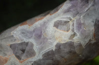 Polished Chevron Amethyst Standing Free Form x 1 from Madagascar