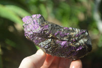 Natural Metallic Purpurite Cobbed Specimens x 6 From Erongo, Namibia