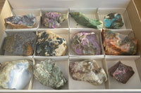 Natural Assortment Of Cobbed Specimens x 12 From Southern Africa