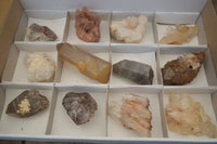 Natural Assortment Of Crystal Specimens x 12 From Southern Africa