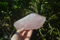 Polished Double Terminated Rose Quartz Point x 1 From Ambatondrazaka, Madagascar