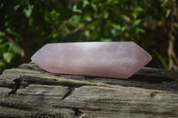 Polished Double Terminated Rose Quartz Point x 1 From Ambatondrazaka, Madagascar