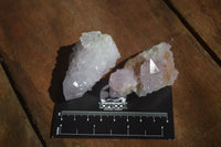 Natural Cactus Flower Spirit Quartz Clusters x 12 From Boekenhouthoek, South Africa