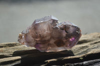 Natural Smokey Amethyst Crystals x 12 From Chiredzi, Zimbabwe