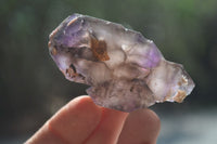 Natural Smokey Amethyst Crystals x 12 From Chiredzi, Zimbabwe