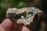 Natural Ball Malachite On Quartz Matrix Specimens x 5 From Kambove, Congo