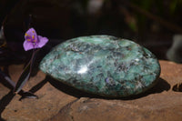 Polished Rare Emerald Mica In Matrix Free Forms x 6 From Mutoko, Zimbabwe