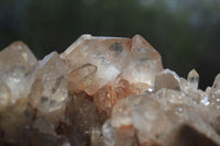 Natural Smokey Phantom Quartz Cluster x 1 From Luena, Congo