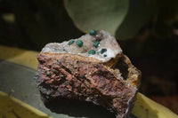 Natural Ball Malachite On Quartz Matrix Specimens x 3 From Kambove, Congo