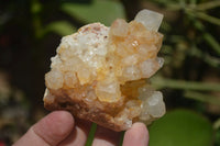 Natural Limonite Quartz Clusters x 12 From Solwezi, Zambia