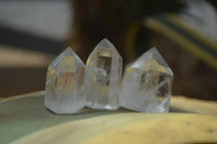 Polished Clear Quartz Crystals x 35 From Madagascar