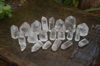 Polished Clear Quartz Crystals x 35 From Madagascar