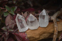 Polished Clear Quartz Crystals x 35 From Madagascar