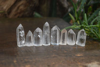 Polished Clear Quartz Crystals x 35 From Madagascar