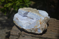 Natural Crystalline Blue Lace Agate Specimen x 1 From Namibia