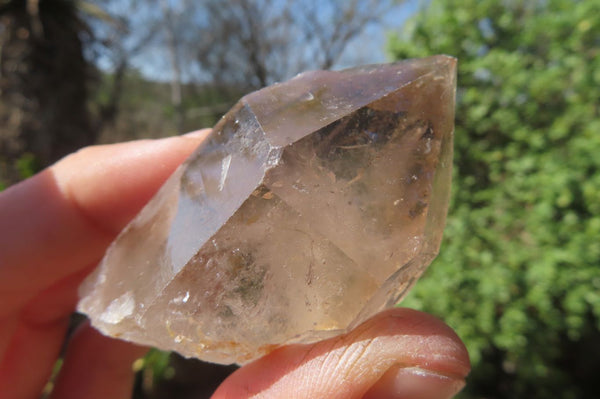 Natural Smokey Quartz Crystals x 35 From Zimbabwe