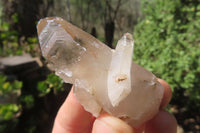 Natural Smokey Quartz Crystals x 35 From Zimbabwe