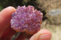 Natural Amethystos Amethyst Specimens x 35 From Kwaggafontein, South Africa