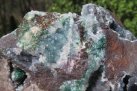 Natural Ball Malachite On Quartz Matrix Specimen x 1 From Congo