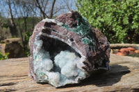 Natural Ball Malachite On Quartz Matrix Specimen x 1 From Congo