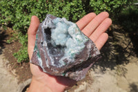 Natural Ball Malachite On Quartz Matrix Specimen x 1 From Congo