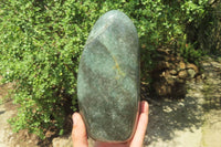 Polished Fuchsite Quartz Standing Free Form x 1 From Madagascar