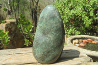 Polished Fuchsite Quartz Standing Free Form x 1 From Madagascar