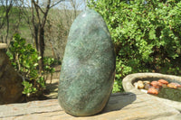 Polished Fuchsite Quartz Standing Free Form x 1 From Madagascar