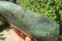 Polished Fuchsite Quartz Standing Free Form x 1 From Madagascar