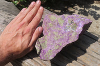 Natural Stichtite Cobbed Specimens x 3 From Barberton, South Africa