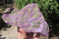 Natural Stichtite Cobbed Specimens x 3 From Barberton, South Africa