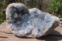 Natural Celestite Geode Specimen x 1 From Sakoany, Madagascar