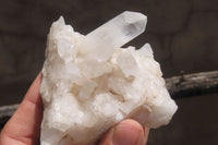 Natural Clear Quartz Crystal Clusters x 7 From Madagascar