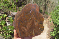 Polished Banded Tiger Iron Jasper Slab x 1 From South Africa