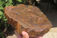 Polished Banded Tiger Iron Jasper Slab x 1 From South Africa